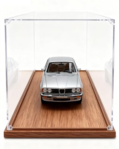 Acryl Vitrine Acrylboxen zur Präsentation von Modellautos - Zusammenbaubarer Staubschutz für Kleine, Mittlere und Große Desktop Sammlerstücke Spielzeuge(62x62x62 cm/24x24x24 in)