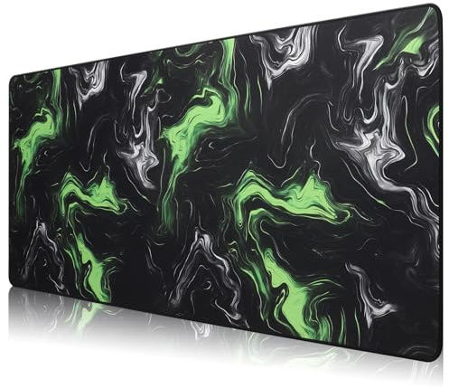 HIHUHEN Alfombrilla de ratón para Juegos, 890 x 400 x 4 mm, Alfombrilla de ratón XXL, tamaño Grande, precisión y Velocidad mejoradas (89x40 Heyun)