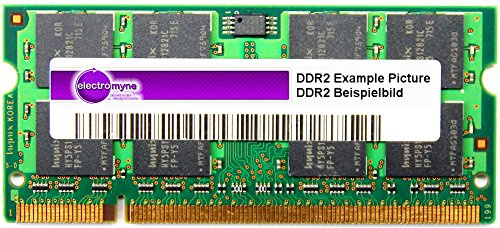1GB Hynix DDR2-667 RAM PC2-5300S 2Rx8 HYMP512S64CP8-Y5 AB-T Laptop Memory-Module (Generalüberholt)