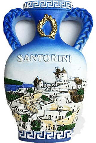 3D Santorini Greece Fridge Magnet souvenir Sticker Souvenir, Home & Kitchen Decoration Greece refrigerator magnet