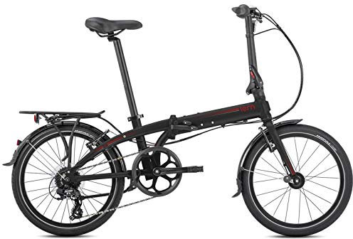 Tern Unisex Fahrrad Link C8 DR Faltrad, 8 Gang, 20 Mod. 2021, Schwarz, CB19PFCO03HDR