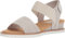 Skechers Damen Desert Kiss-Stretch Viertelriemen Sandalen flach, Cremeweiß, 38.5 EU