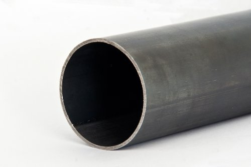 Groupmg Rundrohr Stahl 500mm Schwarz 152,4x4,5mm Grundpreis/m: 91,55 €
