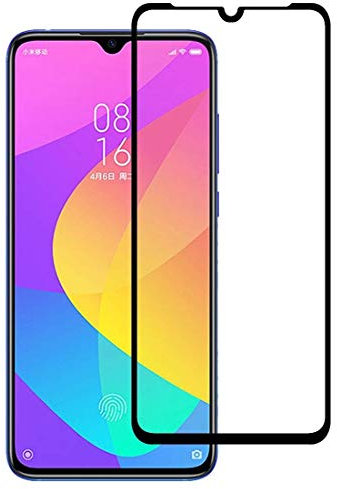[2 paquetes] Xiaomi Mi 9 Lite Protector de Pantalla, Xiaomi Mi 9 Lite Cobertura Completa Protector de Pantalla, Vidrio Templado HD Transparente Protector de Pantalla para 6.39'' Xiaomi Mi 9 Lite