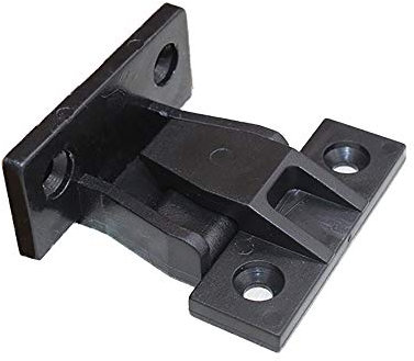 Fixations de plinthe à clipser pour fixation de plinthe Noir (S/M/L)