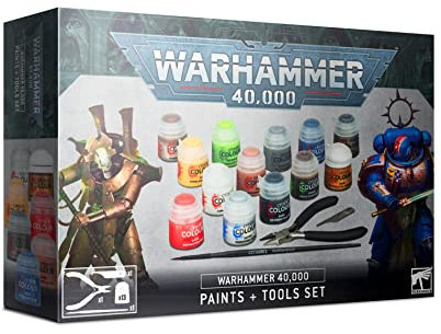 Warhammer 40k - Citadel Paint & Tools Set