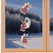 artex deko Weihnachts-Fenstergirlande 3 Engel Fenster-Mobile Musik-Engel Echte Plauener Spitze 62 x 6 cm
