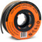 Wirefy Guaina Termorestringente 2,4 mm - Tubo Isolante 3:1 - Interno Adesivo - Nero - Rotolo 15 m