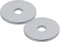 TERF® - 20 rondelle piatte in acciaio zincato M6 / 6 mm x 40 mm, per riparazioni piatte, per parafanghi, foro da 6 mm e diametro esterno 40 mm
