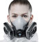 SolidWork Halbmaske in den Größen S/M/L für eine perfekte Passform | Wiederverwendbare Atemschutzmaske mit niedrigstem Atemwiderstand | Profi Gasmaske zum Schutz gegen Gase, Dämpfe & Partikel