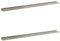 vidaXL 2X Wandregal Bücherregal Wandboard Schweberegal Hängeregal Dekoregal Freischwebend Regal Büroregal Wandablage Betongrau 115x9x3cm