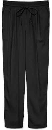 VERO MODA Casual Linen Trousers Loose Fit Ankle Pants Women's Fashion Elegant Botanical Print