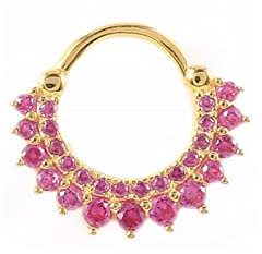 Wycian Nasenring 1Mm, Nasenring und Stecker Blume Zirkonia Sterling Silber Ohrring Piercing zum Jubiläum Geburtstag