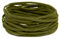 LEREATI Faux Leather Cord for Jewellery Making, 3mm Suede Cord Flat Leather String, 5m Leather Thong Cord Beading Thread for Necklace, Bracelet, Pendants, Dream Catcher, DIY Crafts (Army Green)