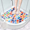 Duschmatte rutschfest 60x60 Weich Komfort: Antirutschmatte Dusche Schnell Trocknend Badewannenmatte Anti-Schimmel, Luffa PVC Duschmatte mit Ablauflöchern für Badezimme