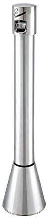 FFNUM Trash Can/Wastebasket Standing Ashtray Bin, 2 In 1 Metal Rubbish Bin Cigarette Ashtray Stand With Inner Bucket, Inside Outside Pub Tidy Restaurant Indoor trash can/Kitchen Trash (Color : B)