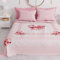 PETTI Artigiani Italiani - Copriletto Una Piazza e Mezza Primavera Estate, Coperta Leggera Una Piazza e Mezza, Lenzuola Copriletto, Fiocco Rosa 100% Made in Italy