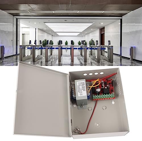 Netzteilkasten 5A USV-Backup-Controller für Eingangsschutzsystem Langlebiges Metallmaterial Netzteil-Schaltkasten 12V 220V