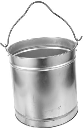 BESPORTBLE secchio di carbone secchiello per cenere per camino secchio per carbone allaperto barbecue bidone del bruciatore da giardino tanica di stoccaggio dell'olio multiuso contenitore