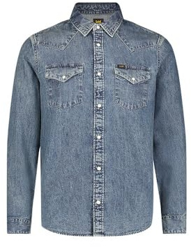 Lee - Hemd Herren - Regular Fit - Regular Western - Mid Stone