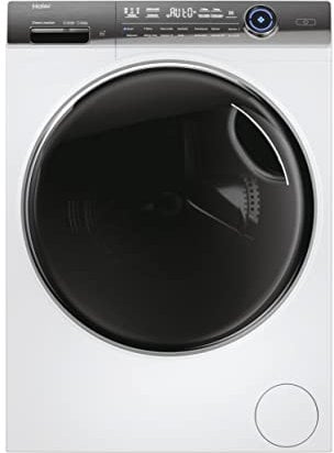 Haier Smarte Frontlader Waschmaschine 9kg I I-PRO SERIE 7 PLUS HW90-BD14979EU1 I Washing Machine mit A-Effizienz, 1.400 U/Min. & leisem Direktantrieb I App, Selbstreinigungssystem & Vollwasserschutz