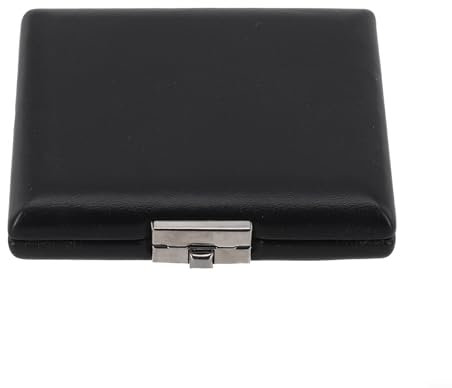 Hasaller 3 Stück Reed Box PU Leder Cover Fagott Reed Case mit Schlitzen Schutz Fagott Reeds Case