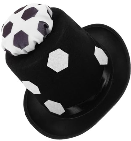 Amosfun Einzigartiger Fußball- Dekorativer Fußballhut Als Cheerwear für Erwachsene und Jugendliche