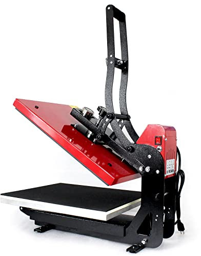 DJOAIUYF Heat Press Machine Auto Hitzepresse 40x50cm T-Shirtpresse Hei presse 40x50cm T-Shirtpresse Heat Press Transferpresse Automatisch Heißpresse Transferpresse Ausziehbare Silikonpad