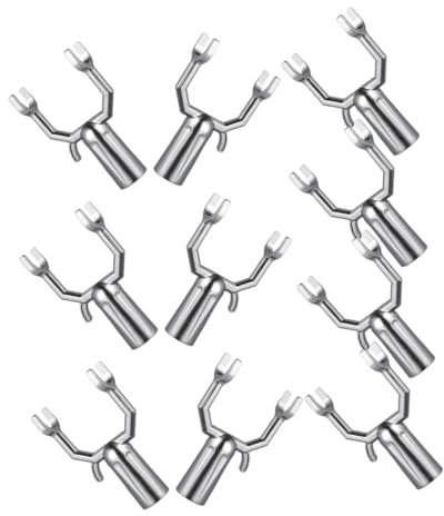 TOPBATHY 10 Piezas Accesorios para Tenedores De Ropa De Palillos para Ropa Cabezales para Tendedero para Tenedores para Uso Balcón para Secar