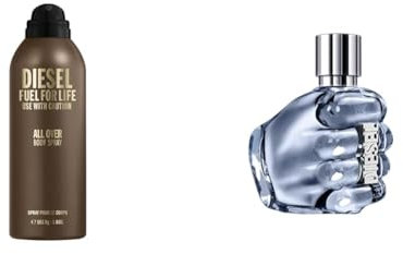 Diesel Fuel for Life Body Spray 200ml + Diesel Only the Brave Eau de Toilette 50ml