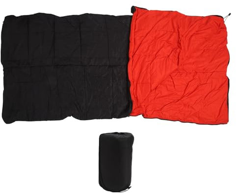 Beheizter Schlafsack mit USB-Ladefunktion und Temperaturregelung, wasserabweisend für Camping, Wandern und Angeln, aus Polyesterfasermaterial