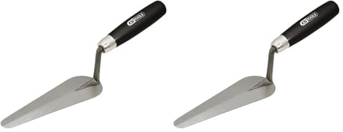 KS Tools 144.0133 Katzenzungenkelle, 160mm, mit Holzgriff (Packung mit 2)