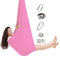 Sensorische Vertikaltuch, Aerial Yogatuch, Sensorische Ganzkörpersocken, Yogatuch Zum Aufhängen, Sensorische Ganzkörper Socken Für Autismus, Stretchy Sensory Body Sox Zur Stressreduktion(Pink,150x280C