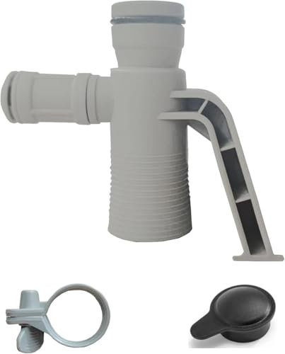 HalyCare 637R 12363 12368 Adaptador de aire de entrada y válvula de chorro de aire de repuesto para piscina sobre el suelo compatible con in-tex 12363 12373 12368 (12368)