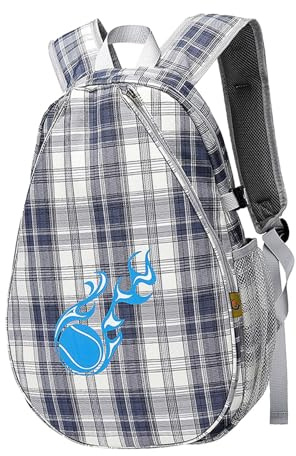 Chenxi Studio Atmungsaktiver Tennis-Rucksack, leichtes Oxford-Gewebe, verschleißfest, für Kinder und Erwachsene, Tennisschläger-Rucksack mit verstellbaren Trägern