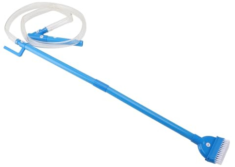 Riuulity Bodenstaubsauger – Kabelloser Hand-Poolsauger mit Manueller Bedienung, Tragbares Design, ABS-Material