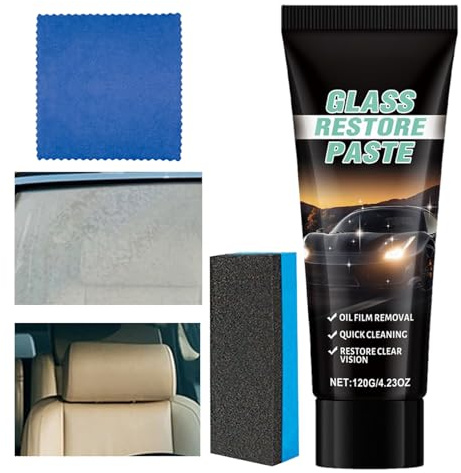 Entfernung von Autofolie | Fahrzeugreinigungsprodukte - Reinigungspaste Glasfolie | Für LKW SUV Limousine Detailing Fahrer Flotte Spiegel Bad
