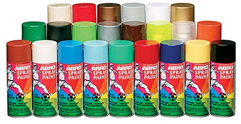 Abro ad alta temperatura nero opaco vernice spray aerosol resistente e finitura 400 ml