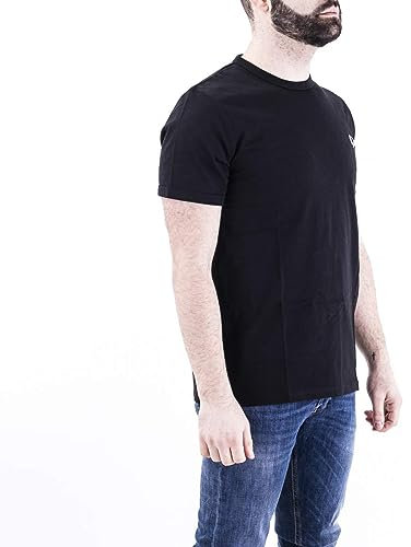 T-SHIRT GIROCOLLO UOMO FRED PERRY BLACK