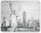 Destination Vinyl Ltd Statue of Liberty Skyline Mouse Mat Pad - NYC New York City Gift Computer #13259