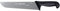 Starrett Professional Butchers Knife - BKB203-10 Wide Straight 10 Inch Ultra Sharp Sanitized Steel Blade - Black Handle Kitchen Chef's Knife