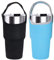 HomDSim 2 Pack Tumbler Carrier Holder, Neoprene Tumbler Sleeve, Water Bottle Carrier Pouch Fit for YETI Rambler Ozark Trail Rtic and More