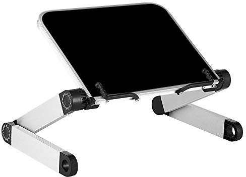 Buchständer Leseständer Kinder, Bücherständer metall verstellbar, Buchhalter Zusammenklappbar, Kochbuchhalter Küche, Book Rest Höhenverstellbar und Winkel Einstellbar, Book Stand Tragbare, Schwarz