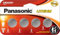 Panasonic CR2025 3.0 Volt Long Lasting Lithium Coin Cell Batteries in Child Resistant, Standards Based Packaging, 4 Pack