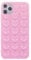 DMaos iPhone 11 Case for Women, 3D Pop Bubble Heart Kawaii Gel Cover, Cute Girly for iPhone11 6.1 inch - Pink