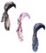 Qovelly Vorgebundener Chemo-Kopftuch, 3er-Pack, Beanie-Totenkopf-Abdeckkappe für Damen (Set6-langer Stil), L17-3 Stück, Einheitsgröße