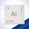Elemento in alluminio Cubo- Inciso - 1