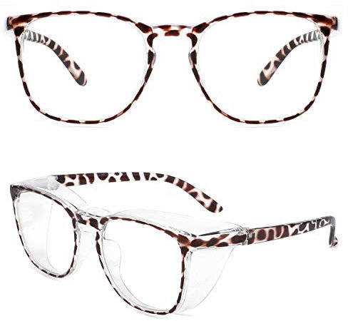 Alsenor Safety Glasses Anti Fog Goggles Protective Eyewear Blue Light Blocking Anti Dust UV Protection Glasses For Men Women