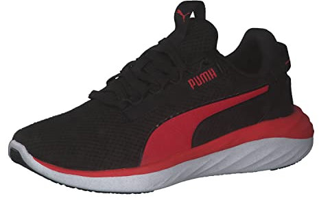 PUMA Unisex Emerge Star Straßenlaufschuhe, Puma Black High Risk Red, 44.5 EU