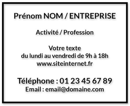 Custom Window Sticker - Professional